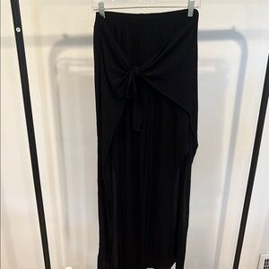 Kona Sol Black Women's Swim Cover Up Pants